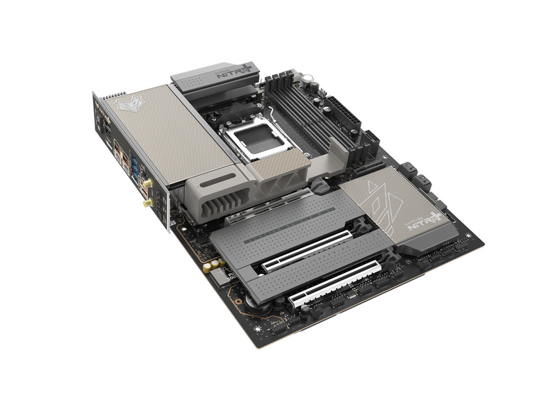 Sapphire NITRO+ X870EA PhantomLink Mainboard - AMD X870E - AMD AM5 - DDR5 RAM - ATX