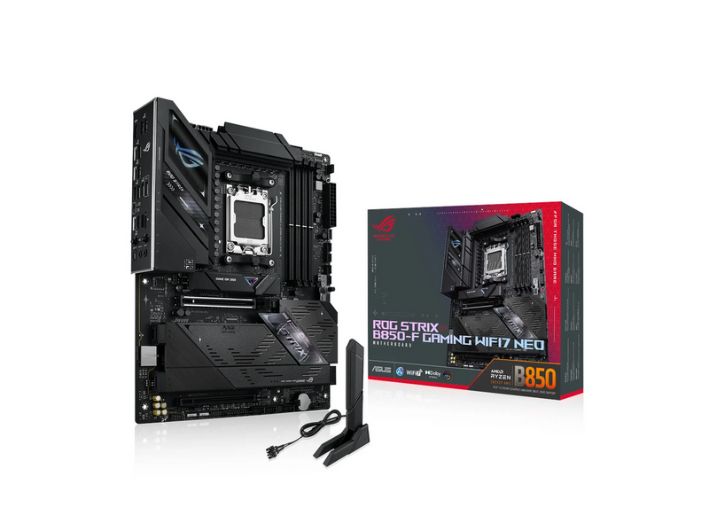 ASUS ROG STRIX B850-F GAMING WIFI7 NEO Mainboard - AMD B850 - AMD AM5 - DDR5 RAM - ATX