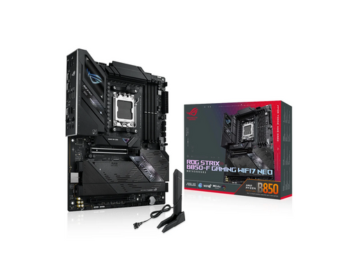 ASUS ROG STRIX B850-F GAMING WIFI7 NEO Mainboard - AMD B850 - AMD AM5 - DDR5 RAM - ATX