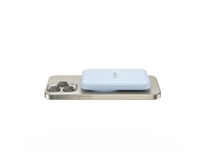 Tech-Protect LifeMag PB10 Power Bank with MagSafe 5000mAh 15W USB-C Port - Blue + USB-C Cable - 5000 mAh