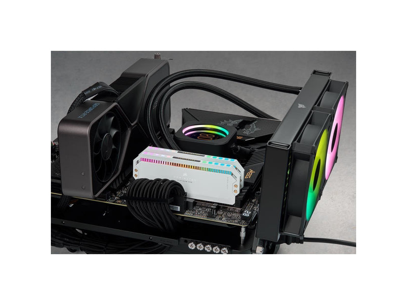 Corsair Dominator Platinum RGB DDR5-5200 - 32GB - CL40 - Dual Channel (2 pcs) - Intel XMP - Weiß mit RGB