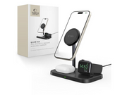Tech-Protect QI15W-A22 Inductive MagSafe Charger with 3in1 MagSafe Stand for Smartphone / Apple Watch / AirPods - Black