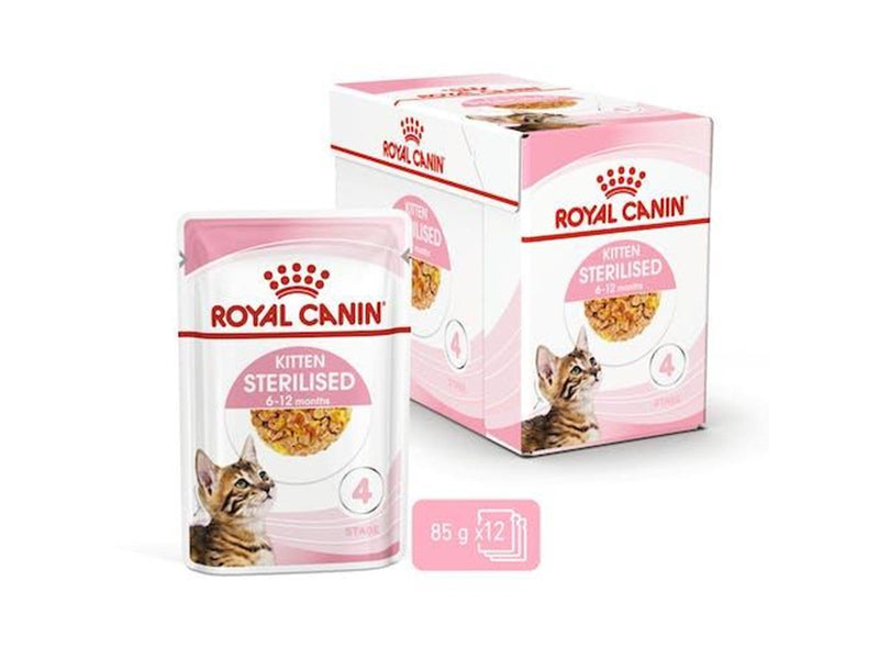 Royal Canin Kitten Sterilised Jelly 12x 85g