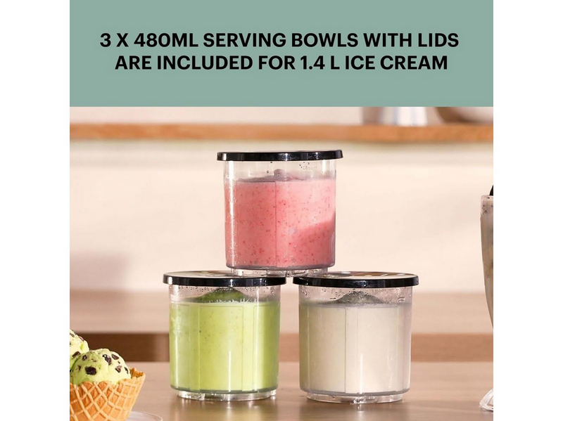 OBH Nordica Eismaschine Dolci Gelato Ice cream maker Beige