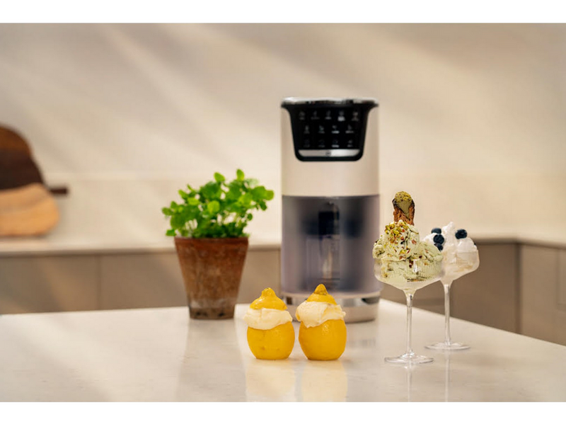 OBH Nordica Eismaschine Dolci Gelato Ice cream maker Beige