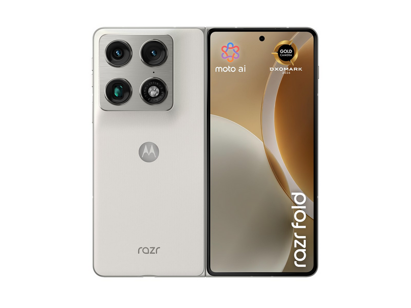 Motorola razr fold 512GB/16GB - PANTONE Lily White
