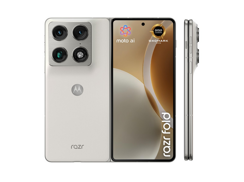 Motorola razr fold 512GB/16GB - PANTONE Lily White