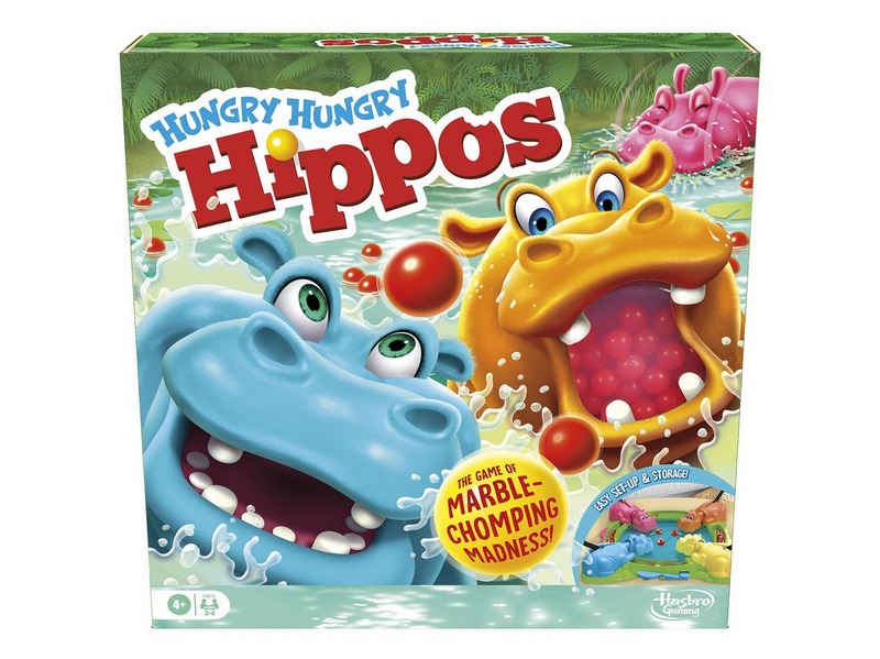 Hasbro Game Hungry Hungry Hippos
