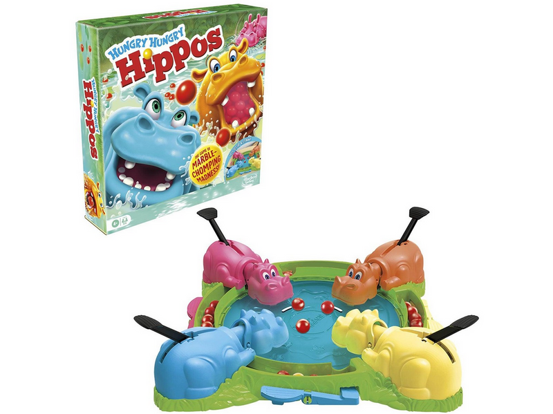 Hasbro Game Hungry Hungry Hippos