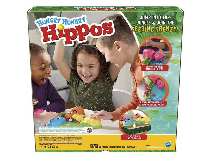 Hasbro Game Hungry Hungry Hippos