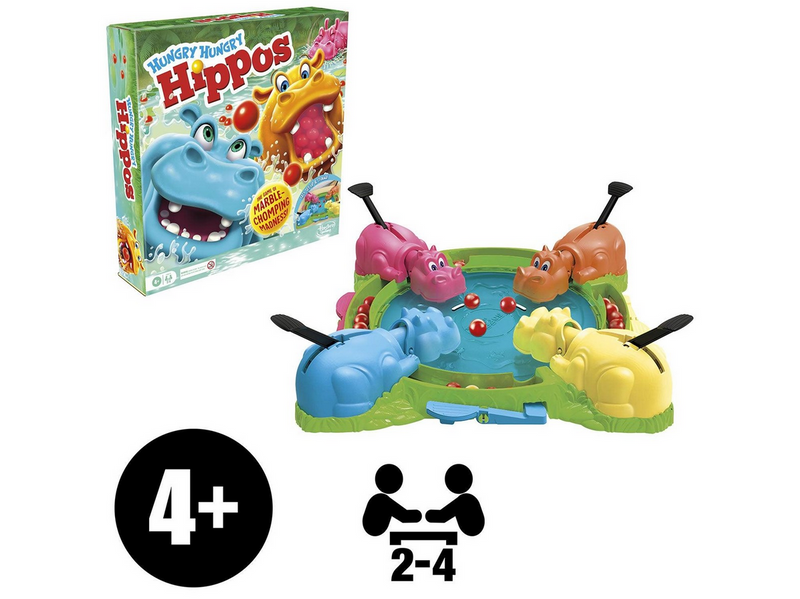 Hasbro Game Hungry Hungry Hippos