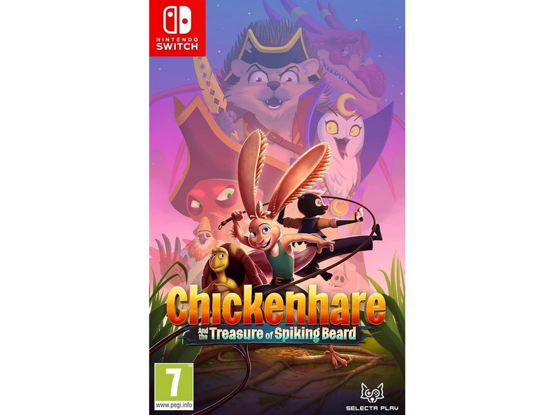Chickenhare and the treasure of Spiking-Beard - Nintendo Switch - Platformer - PEGI 7