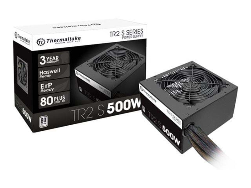 Thermaltake TR2 S 500W Netzteile - 500 Watt - 120 mm - ATX - 80 Plus White (bis zu 80% effektiv)