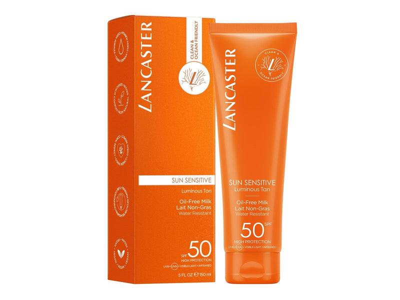 Lancaster Sun Sensitive Luminous Tan Oil-Free Milk SPF50 150 ml