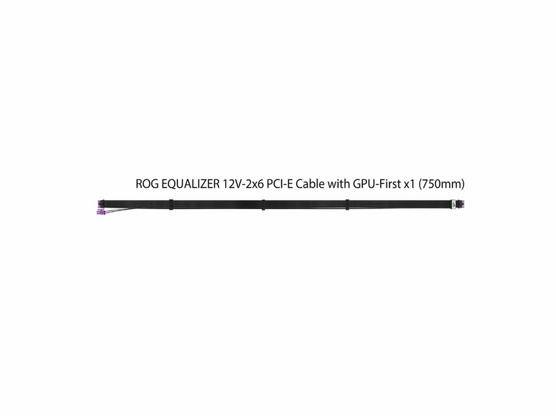 ASUS ROG Equalizer PCIe 5.1 Cable Black
