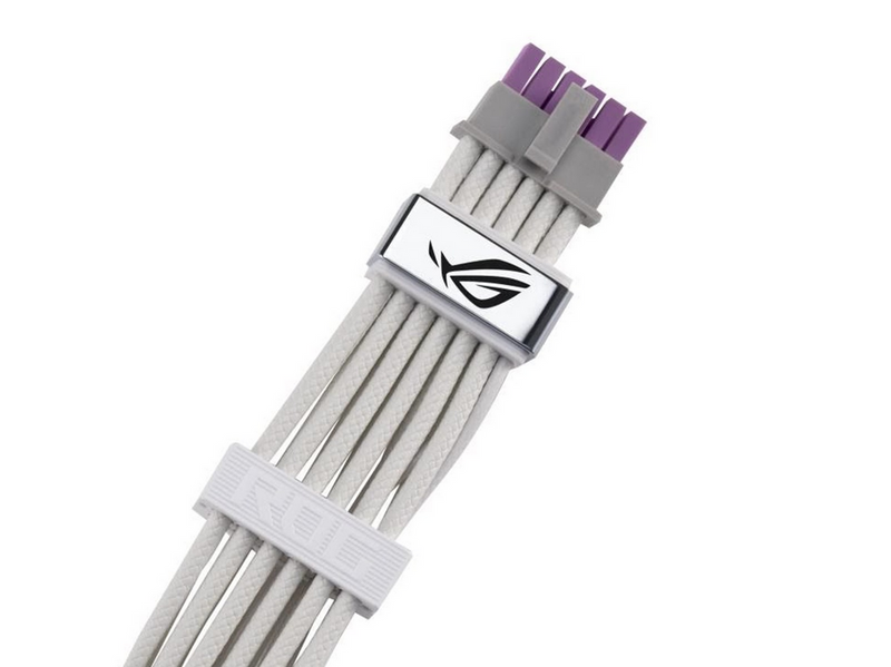 ASUS ROG Equalizer PCIe 5.1 Cable White