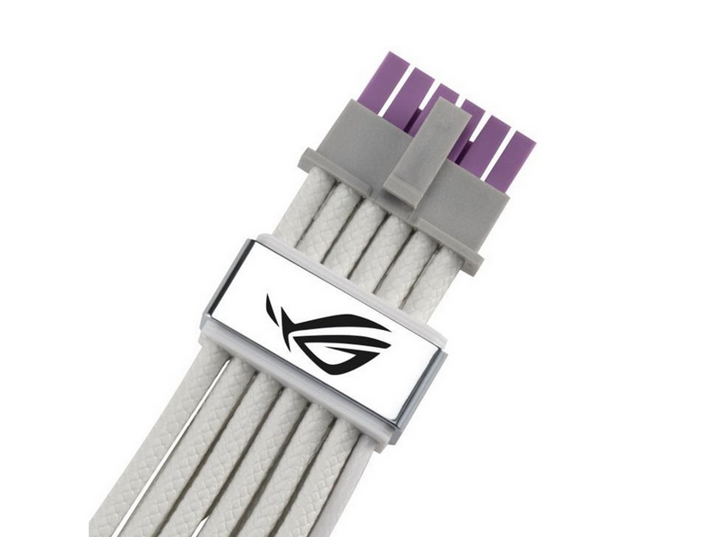 ASUS ROG Equalizer PCIe 5.1 Cable White