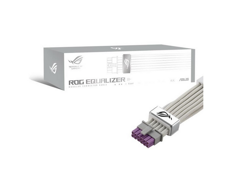 ASUS ROG Equalizer PCIe 5.1 Cable White
