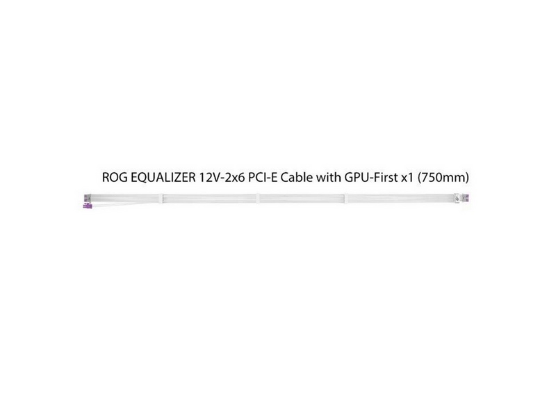 ASUS ROG Equalizer PCIe 5.1 Cable White