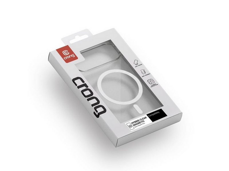 CRONG Hybrid Clear Magnetic - MagSafe Case for OnePlus 15 (Clear)