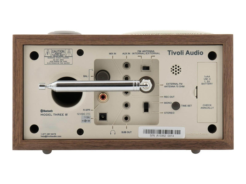 Tivoli Audio Model Three BT - AM/FM - Braun