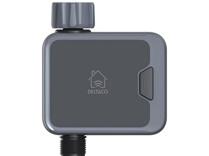 Deltaco SMART HOME WiFi Water Controller Battery-Powered IP54 Fits 1" 1/2" & 3/4" Taps