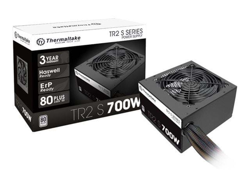 Thermaltake TR2 S 700W Netzteile - 700 Watt - 120 mm - ATX - 80 Plus White (bis zu 80% effektiv)