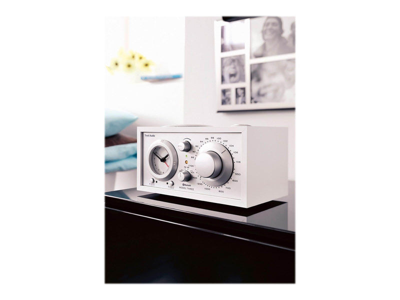Tivoli Audio Model Three BT - AM/FM - Weiß