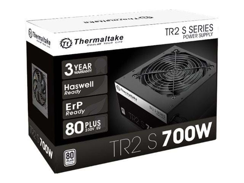 Thermaltake TR2 S 700W Netzteile - 700 Watt - 120 mm - ATX - 80 Plus White (bis zu 80% effektiv)
