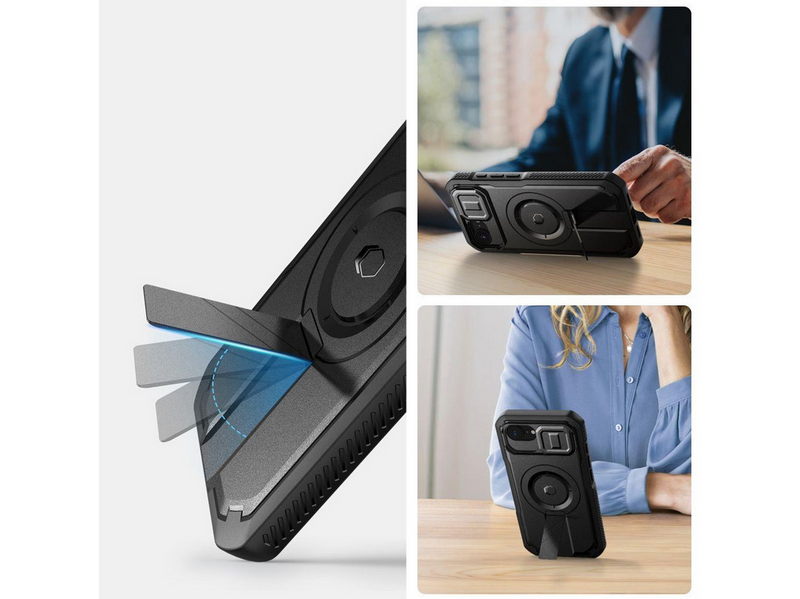 Tech-Protect Kevlar Magsafe Case for iPhone 16e / 17e - Black