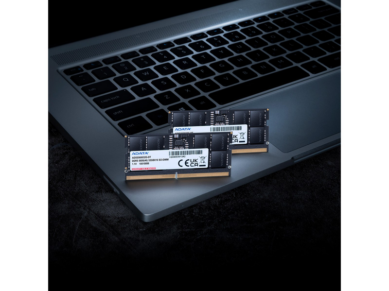 A-Data SODIMM DDR5-5600 - 48GB - CL46 - Single Channel (1 pcs) - Schwarz