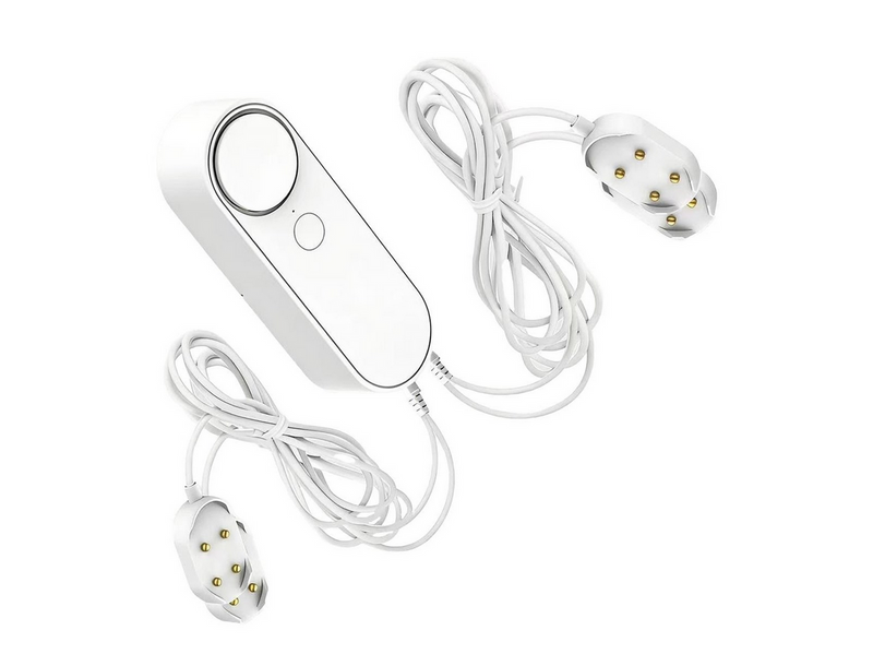 Deltaco SMART HOME Water leakage sensor 2 x cables attached with total 4 sensors