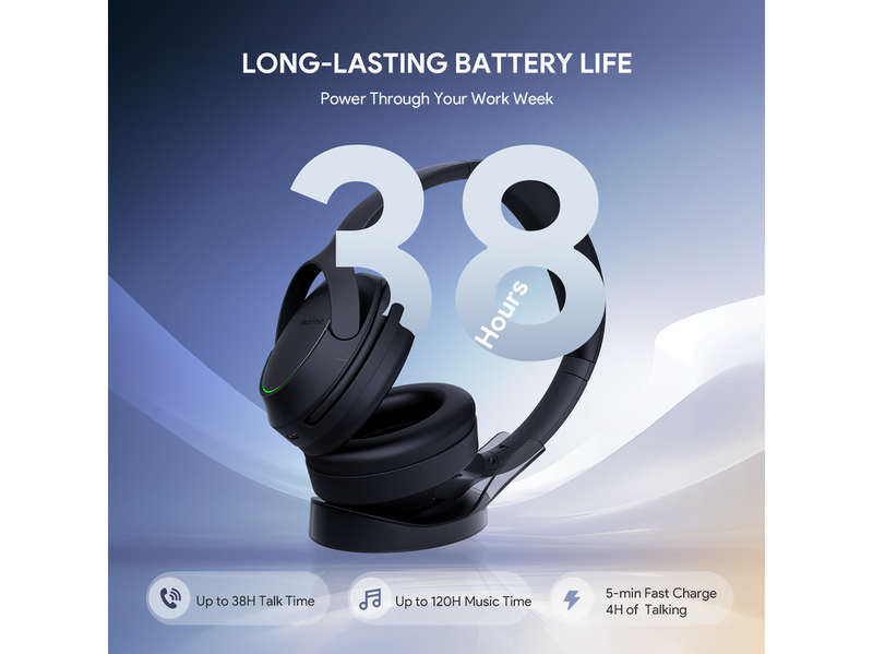 Yealink BH78 with Stand - USB-C/A