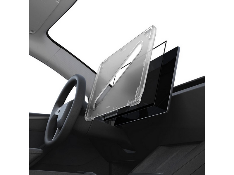 Spigen GLAS.tR EZ Fit | 16 inch - Tesla Model Y Screen Protector