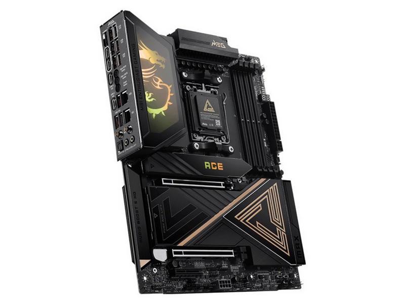 MSI MEG X870E ACE MAX Mainboard - AMD X870E - AMD AM5 - DDR5 RAM - ATX