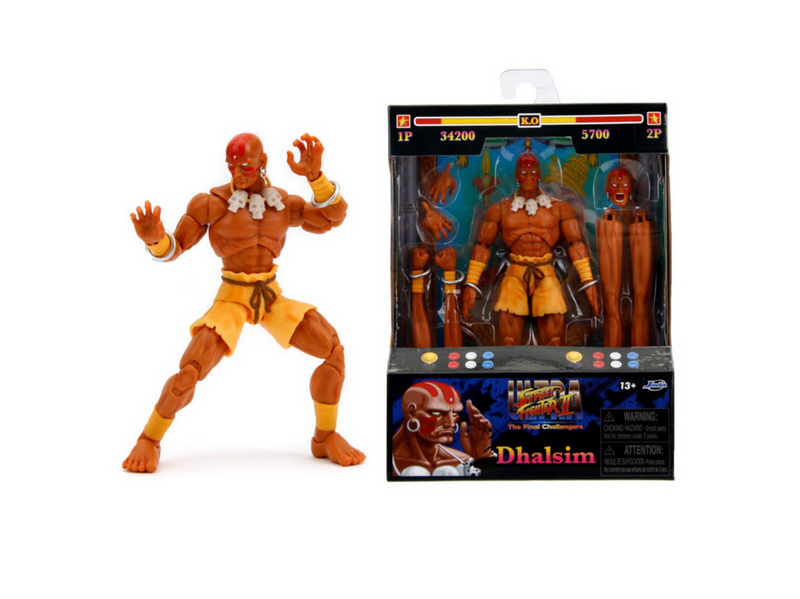 Jada Toys - Street Fighter II Dhalsim 6" Figure