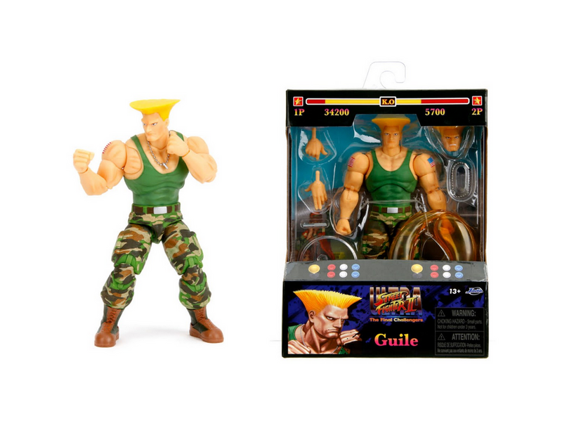 Jada Toys - Street Fighter II Guile 6" Figure