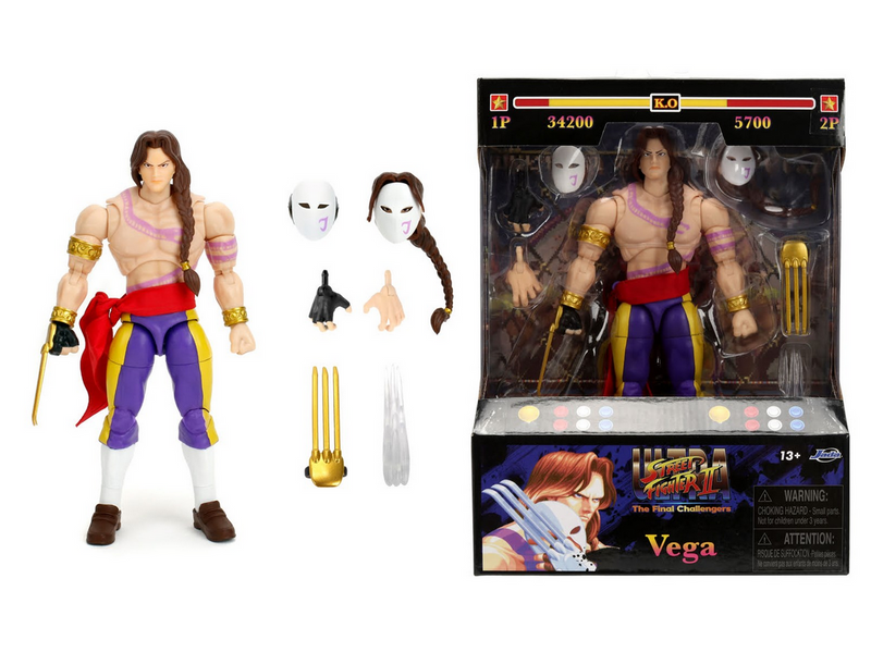 Jada Toys - Street Fighter II Vega 6" Figure