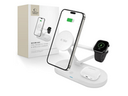 Tech-Protect QI15W-A41 3in1 Wireless Charger with MagSafe for Apple Devices - White