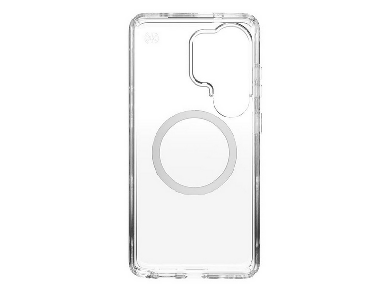 Speck Presidio Perfect-Clear Magnet - Samsung Galaxy S26 Ultra MagSafe Case - Clear/Clear/Silver