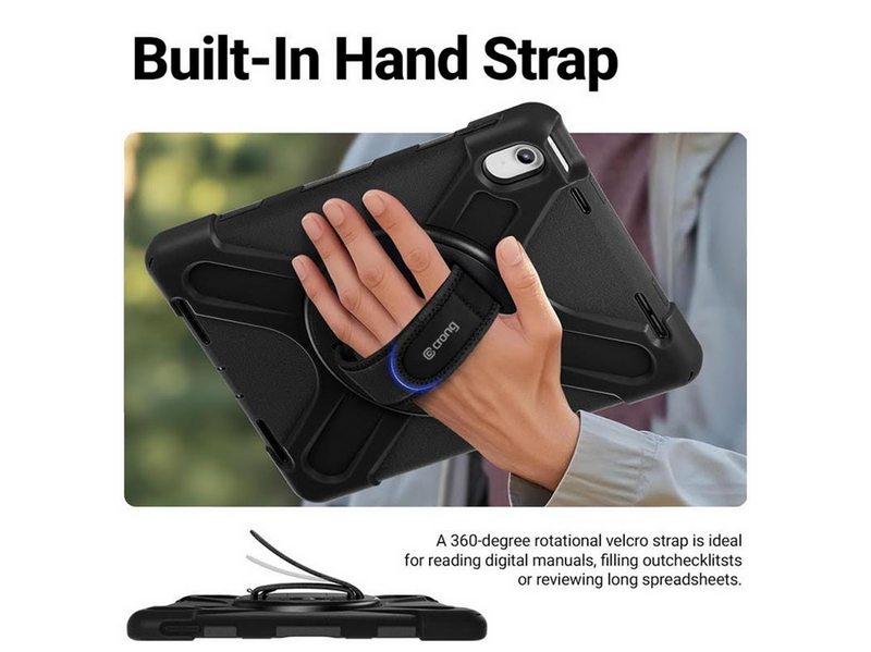 CRONG Defender Plus – Rugged Case for iPad Air 11” (2026 – 2024) / iPad Air 10.9” - 5th-4th gen.