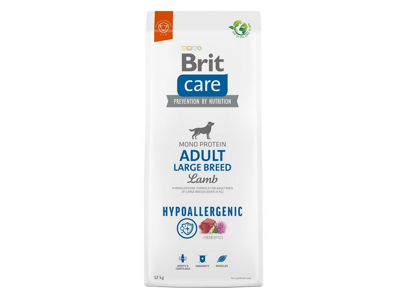 Brit Hypoallergenic Adult Large Breed Lamb - dry dog food - 12 kg