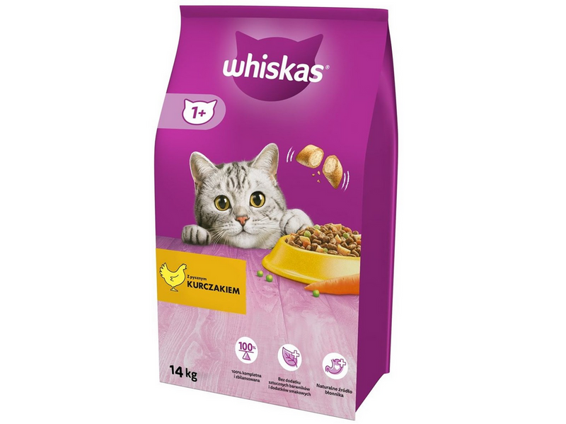 Whiskas Dry cat food Adult - Chicken - 14kg