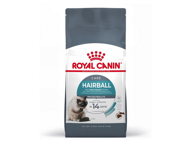 Royal Canin Hairball Care cats dry food 10 kg Adult Corn Poultry Rice Vegetable