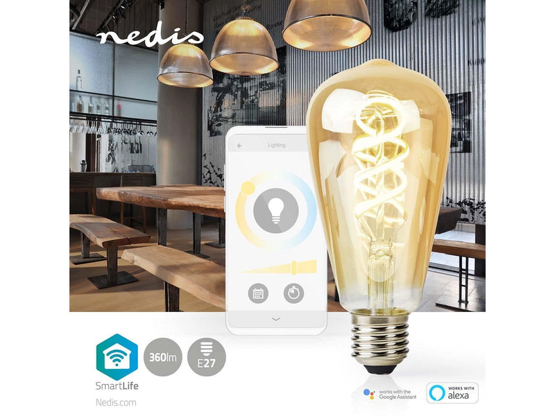 Nedis SmartLife LED Filament Lampe