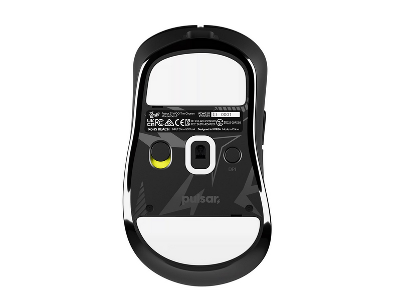 Pulsar ZywOo The Chosen Mouse Gen.2 Mini Black - Gaming Maus (Schwarz)