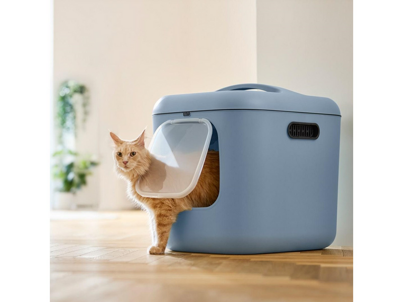 rotho Biala XL blue - cat litter box