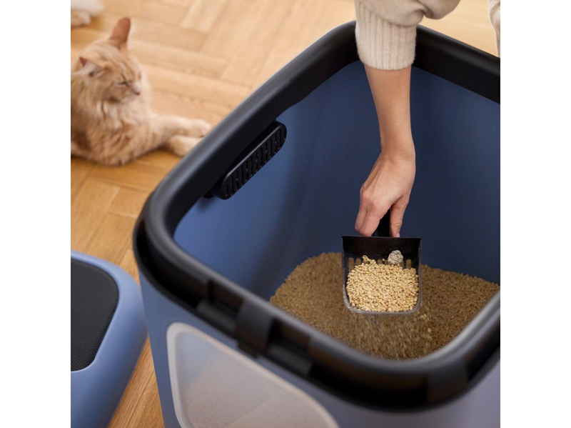 rotho Biala XL blue - cat litter box