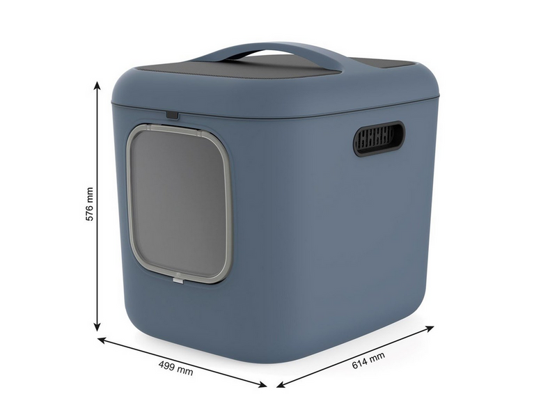 rotho Biala XL blue - cat litter box