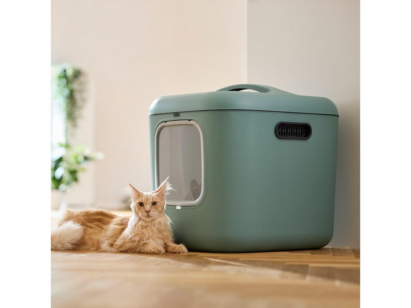 rotho Biala XL green - cat litter box